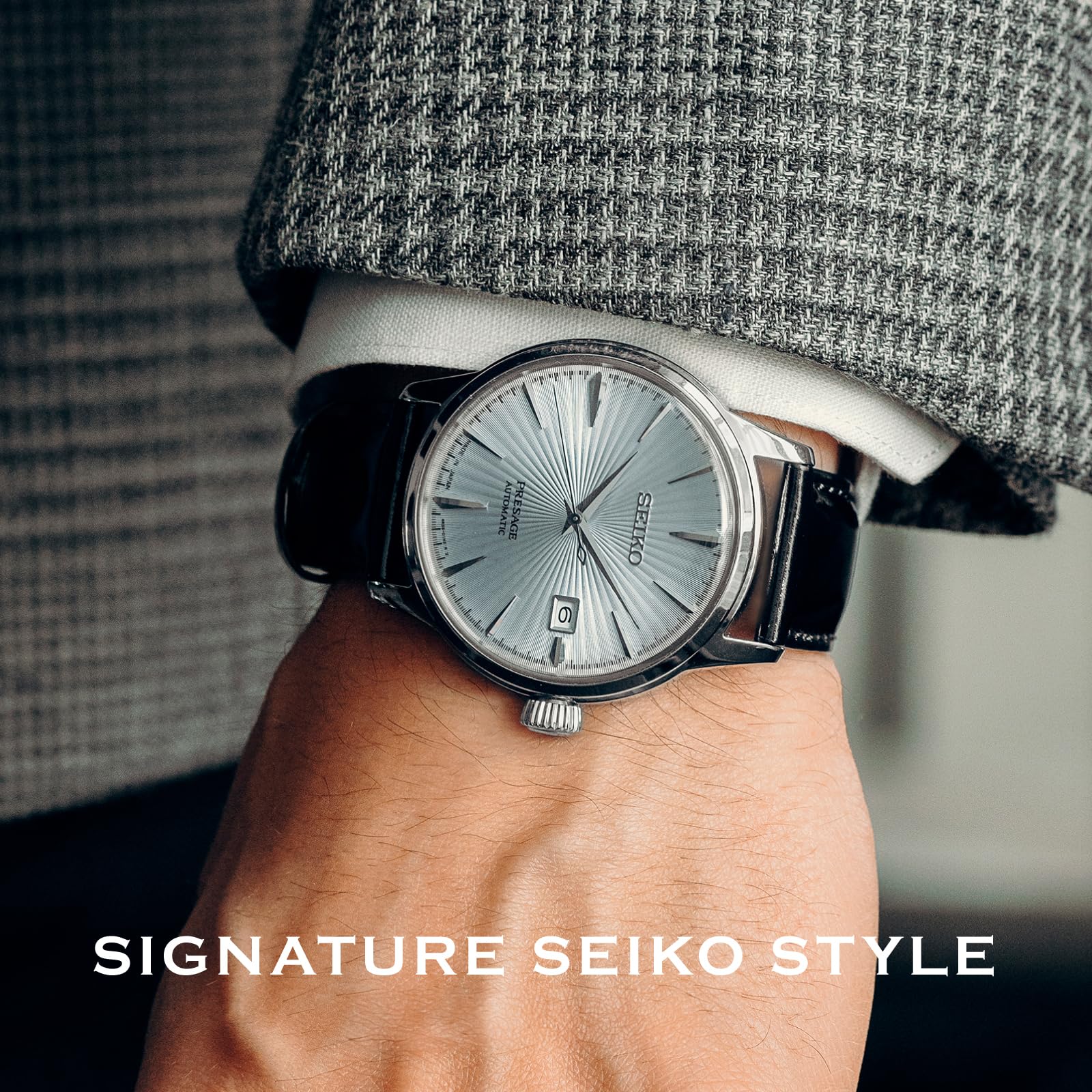 Foto 6 | Reloj Seiko Presage Srpb43 Automático Para Hombre Con Fecha - Venta Internacional.