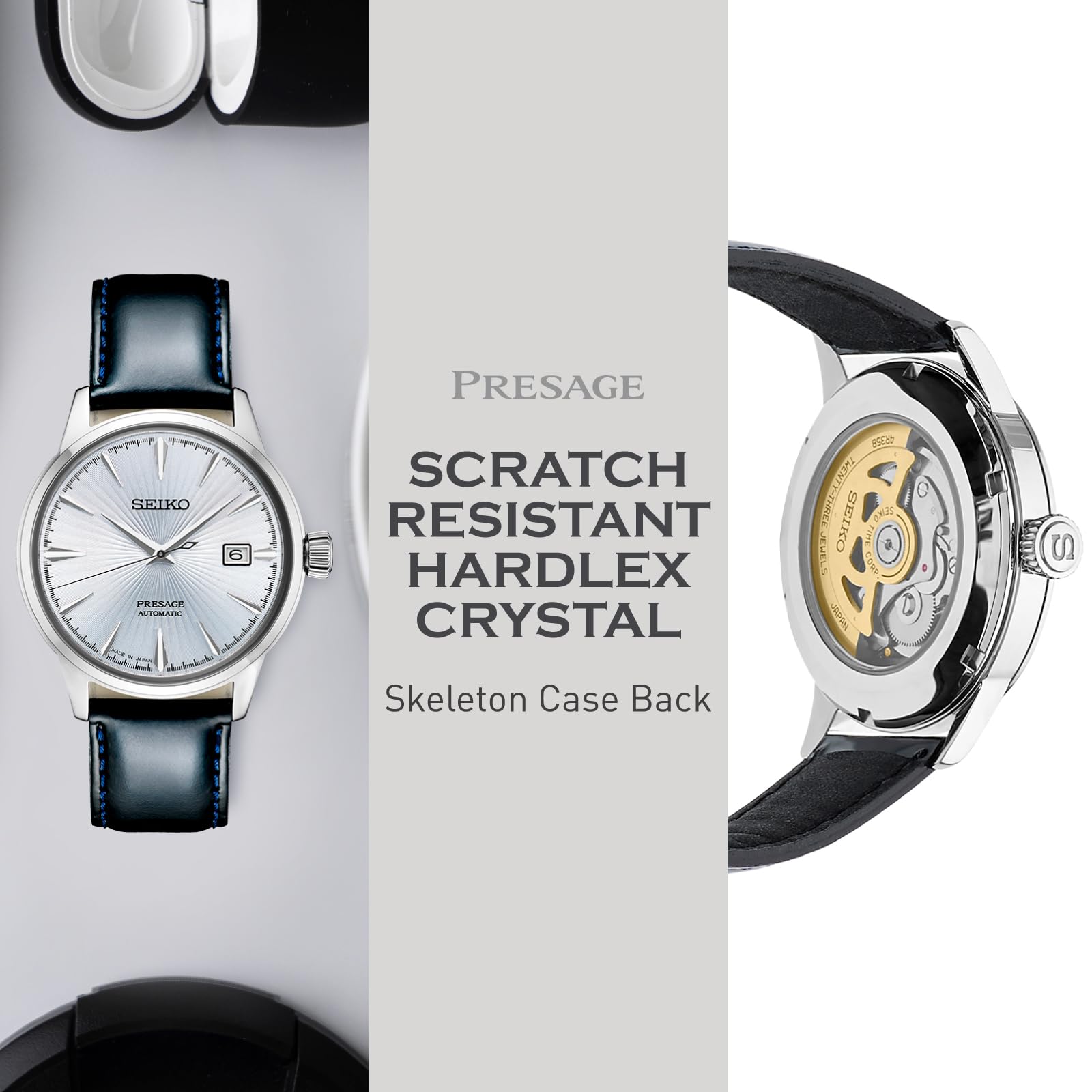 Foto 7 | Reloj Seiko Presage Srpb43 Automático Para Hombre Con Fecha - Venta Internacional.