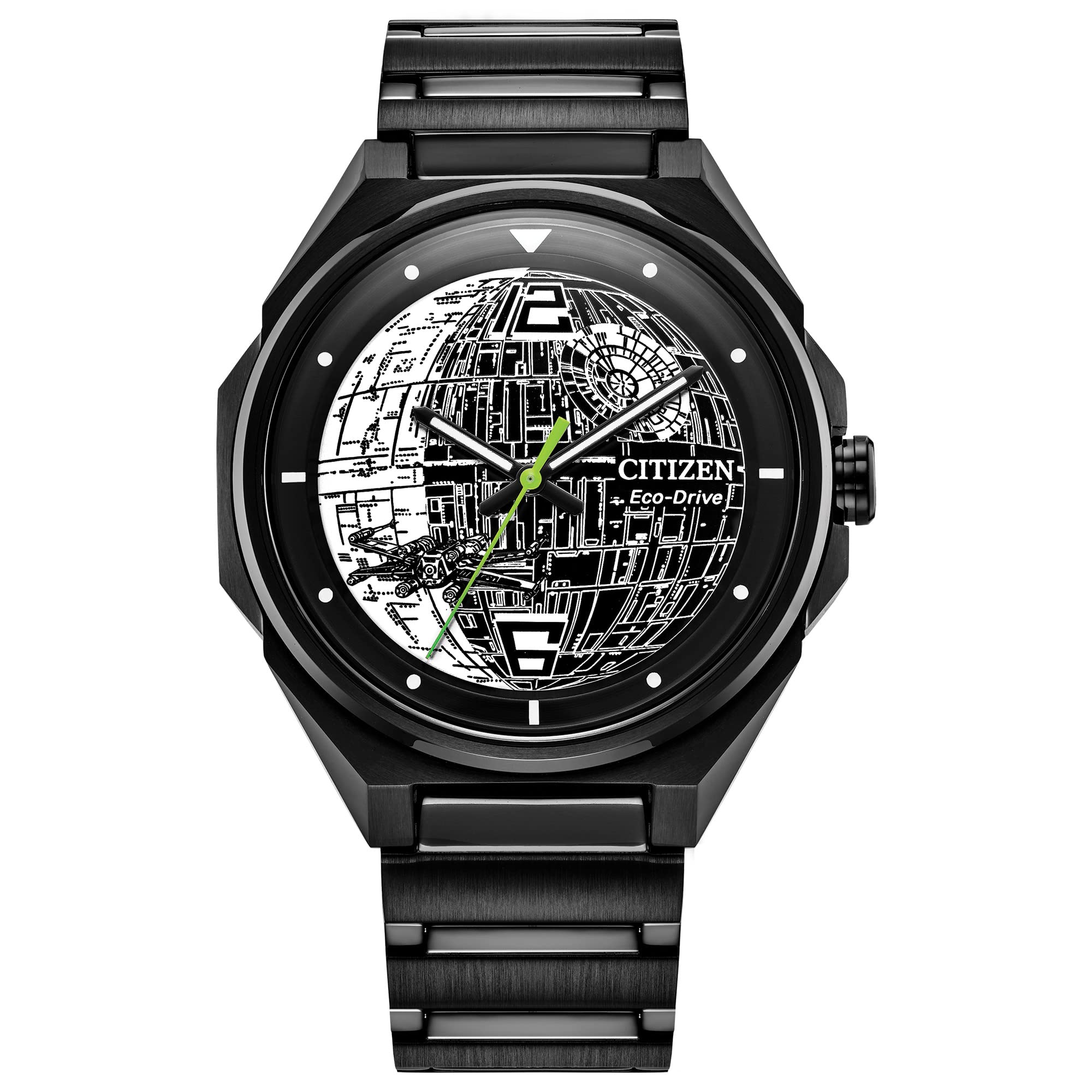 Reloj Citizen Eco-drive Star Wars Estrella De La Muerte Bj6539-50w - Venta Internacional.