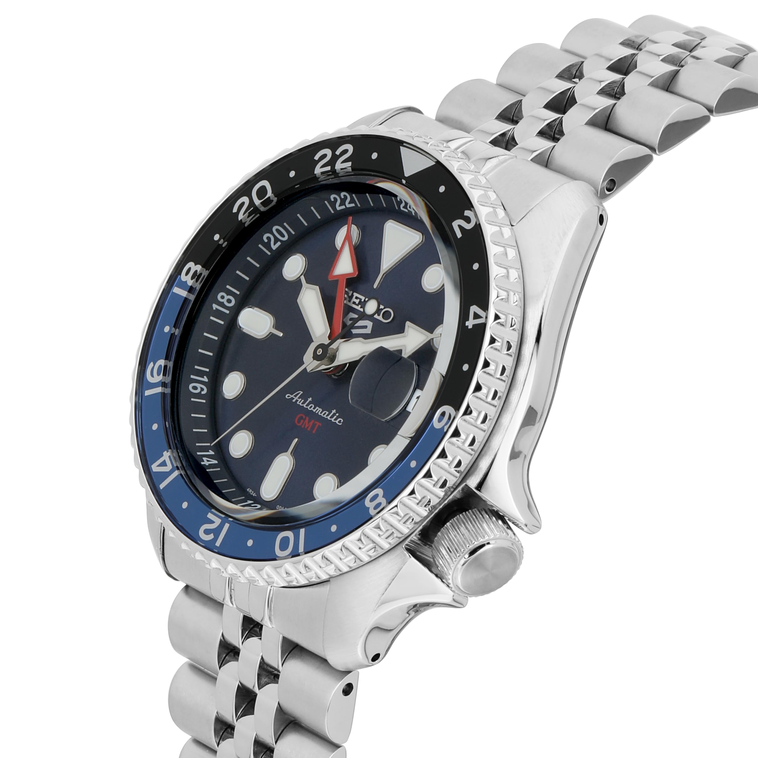 Foto 4 pulgar | Reloj Seiko Ssk003 Automatic 5 Sports Para Hombre Con Esfera Azul - Venta Internacional.