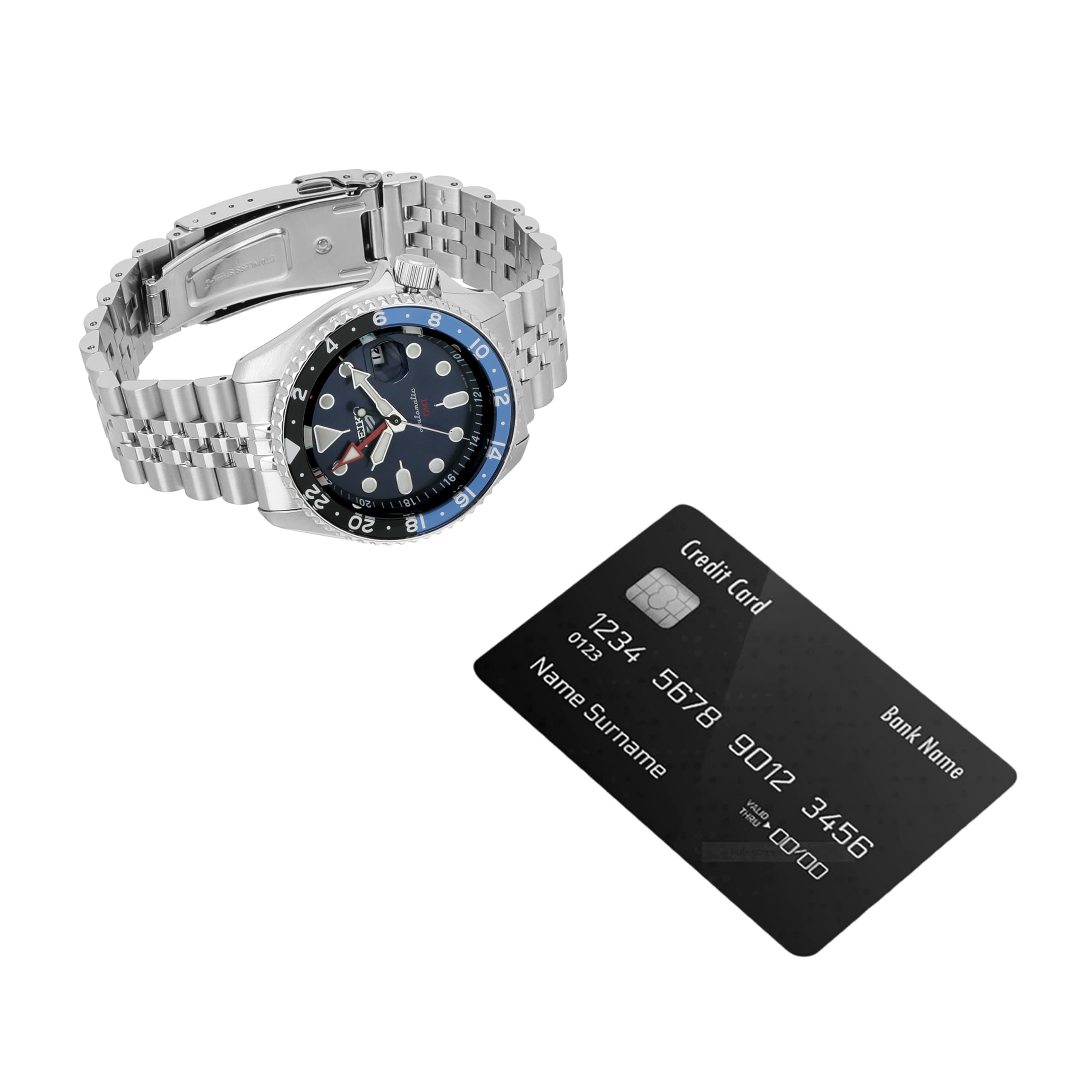 Foto 5 pulgar | Reloj Seiko Ssk003 Automatic 5 Sports Para Hombre Con Esfera Azul - Venta Internacional.