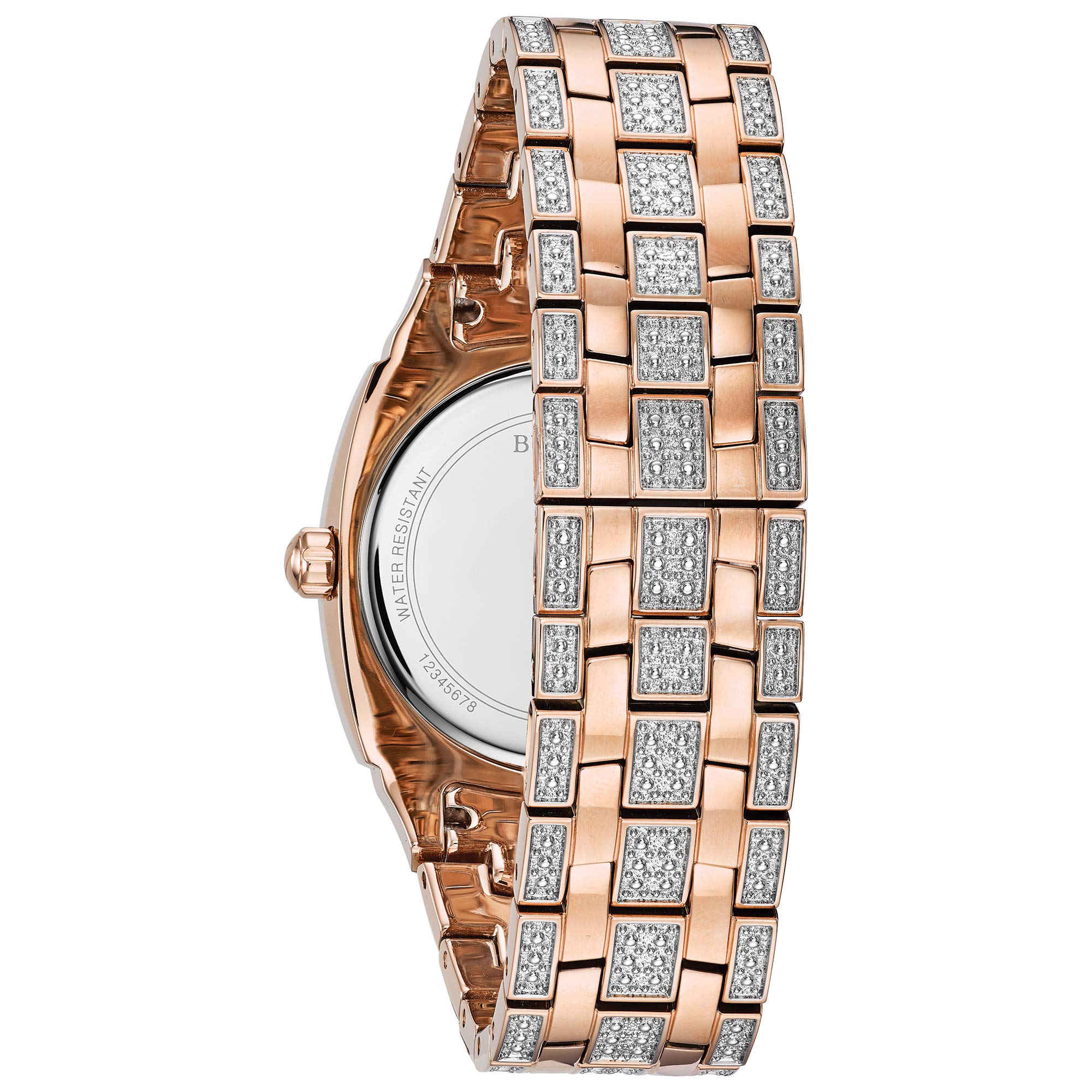 Foto 3 pulgar | Reloj Bulova Crystals Phantom Para Hombre 98b324 Rose Gold - Venta Internacional.