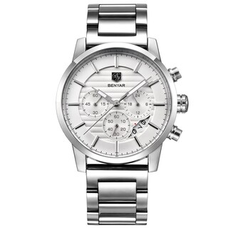 Foto 1 | Reloj Benyar Quartz Chronograph Impermeable Para Hombre - Venta Internacional.