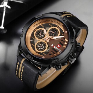 Foto 4 | Reloj Naviforce Sport Military Waterproof Para Hombre De Piel - Venta Internacional.