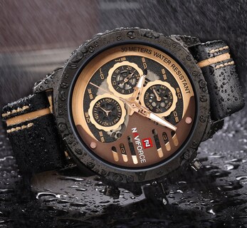 Foto 7 | Reloj Naviforce Sport Military Waterproof Para Hombre De Piel - Venta Internacional.
