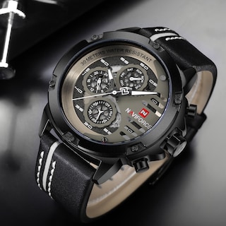 Foto 3 | Reloj Naviforce Sport Military Waterproof Para Hombre De Piel - Venta Internacional.