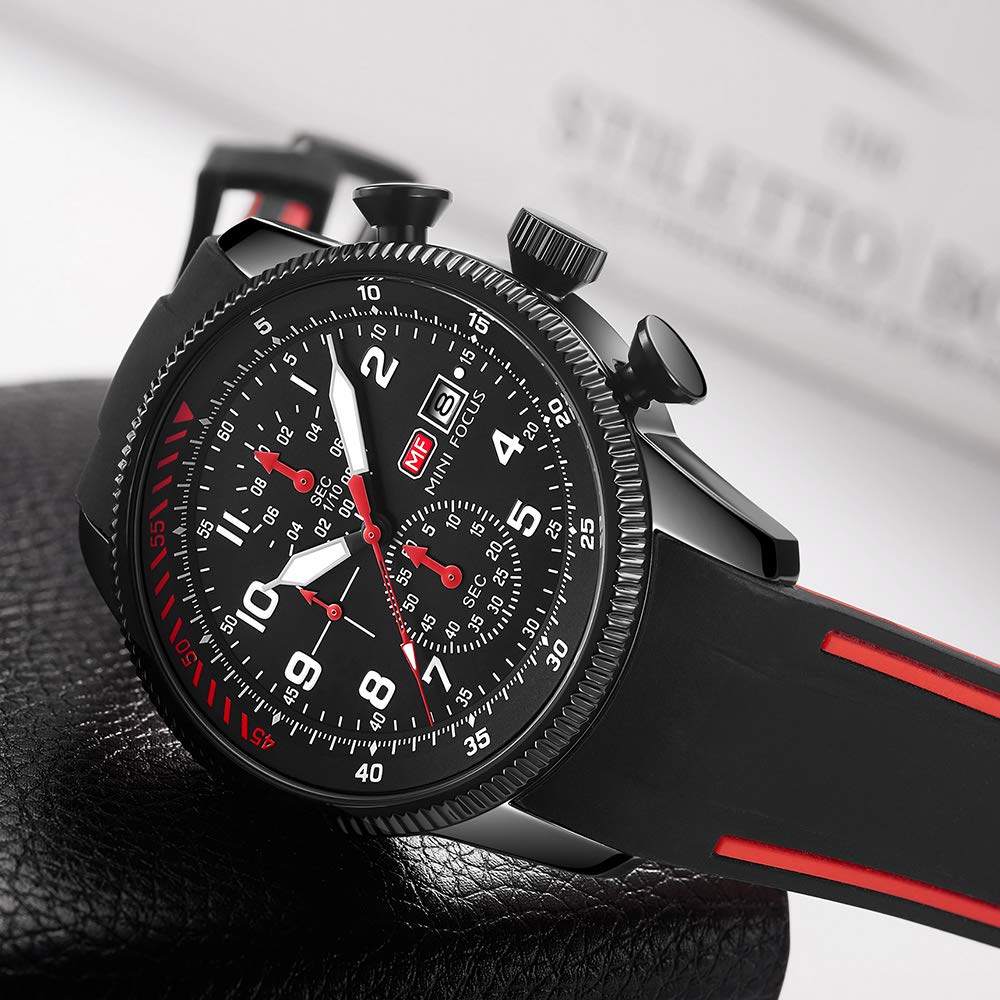 Foto 3 | Reloj Aimes Military Sport Cronógrafo Impermeable Para Hombre - Venta Internacional.