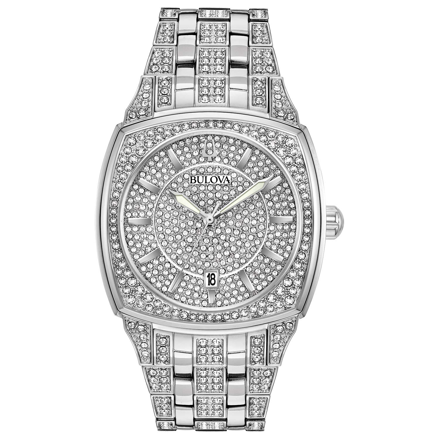 Reloj Bulova Crystals Phantom 96b296 De Acero Inoxidable Para Hombre - Venta Internacional.