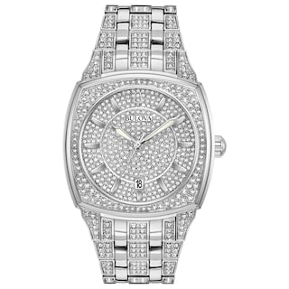 Foto 1 | Reloj Bulova Crystals Phantom 96b296 De Acero Inoxidable Para Hombre - Venta Internacional.