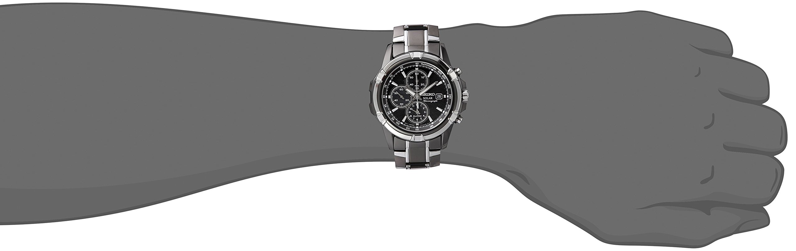 Foto 3 pulgar | Reloj Seiko Ssc143 Essentials Solar Chronograph Para Hombre - Venta Internacional.
