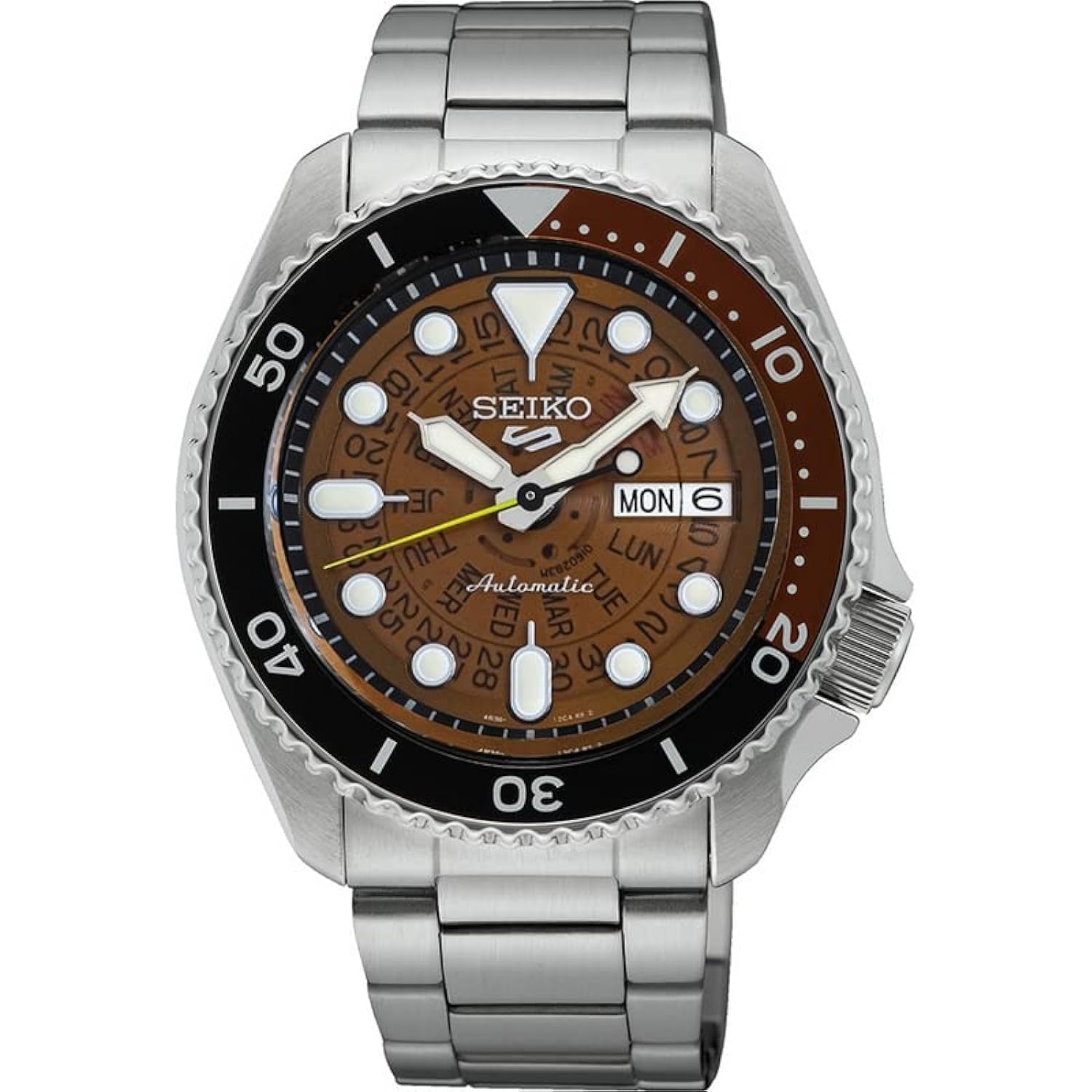 Reloj Seiko 5 Sports Srpj47k1 Para Hombre Automático 100 M Wr - Venta Internacional.