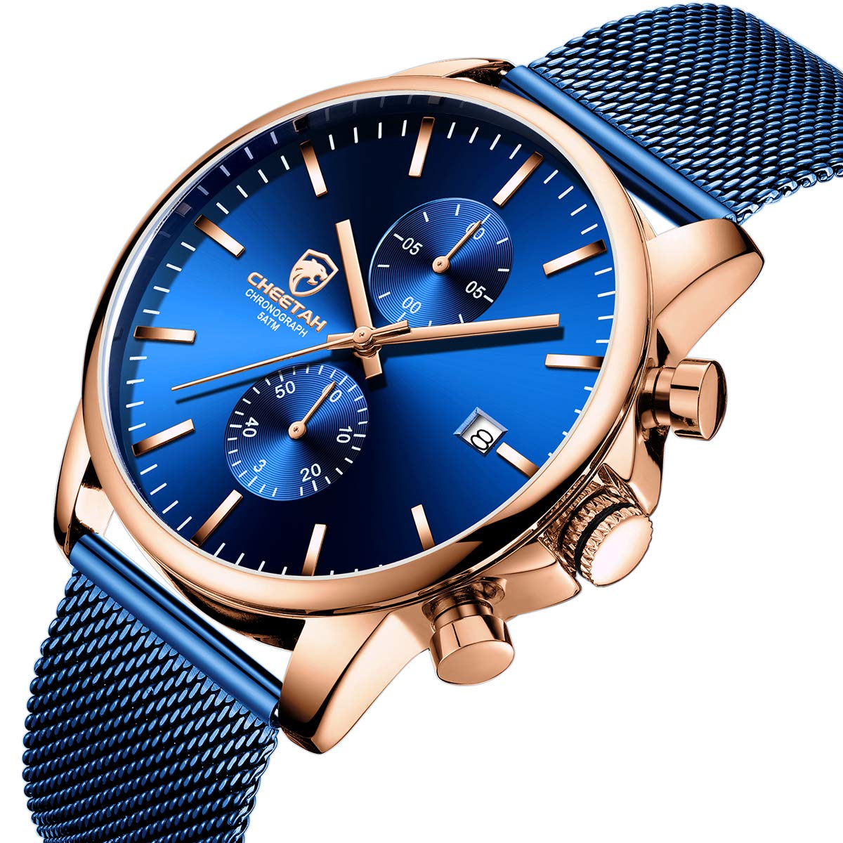 Foto 2 | Reloj Golden Hour Fashion Sleek Minimalist Para Hombre - Venta Internacional.