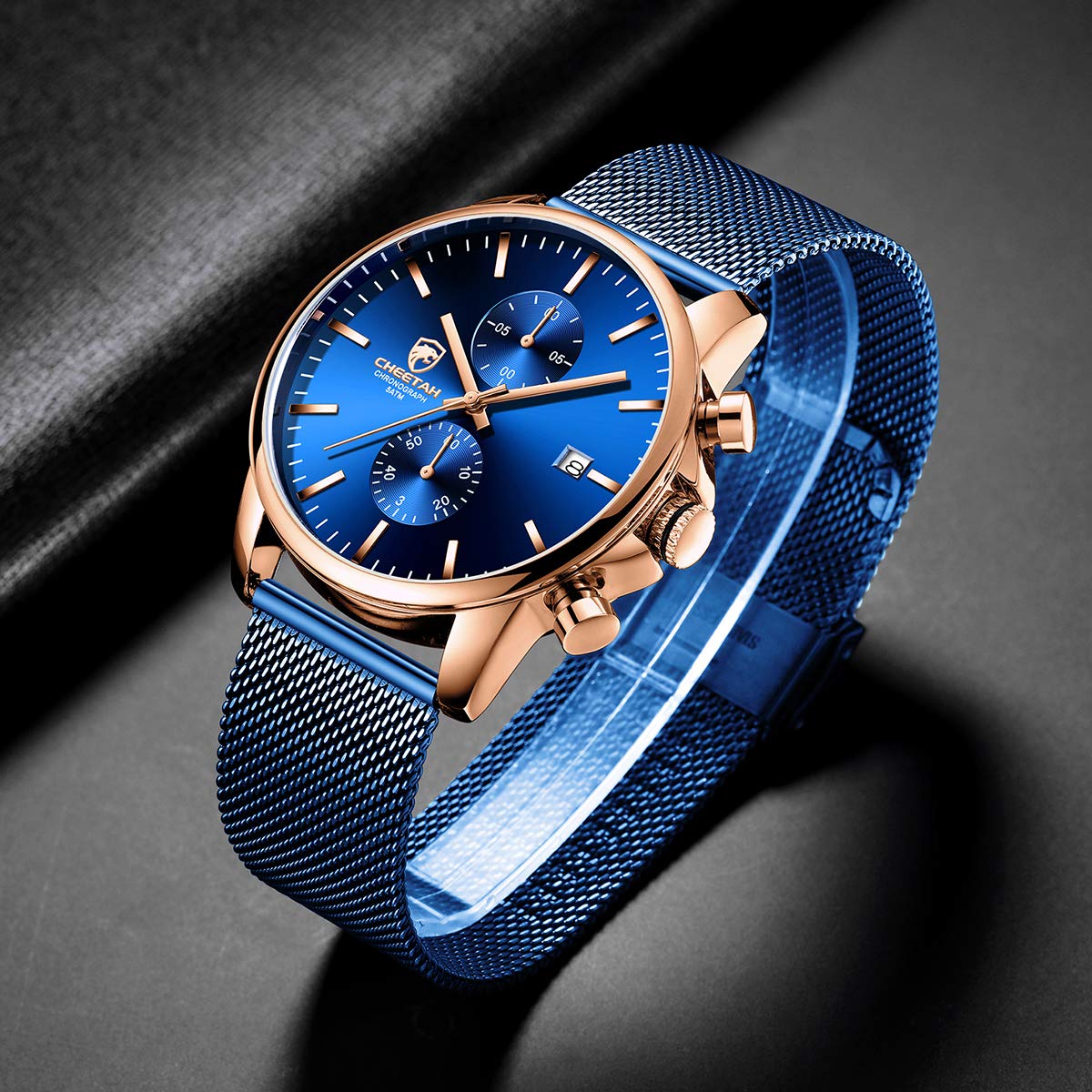 Foto 7 pulgar | Reloj Golden Hour Fashion Sleek Minimalist Para Hombre - Venta Internacional.