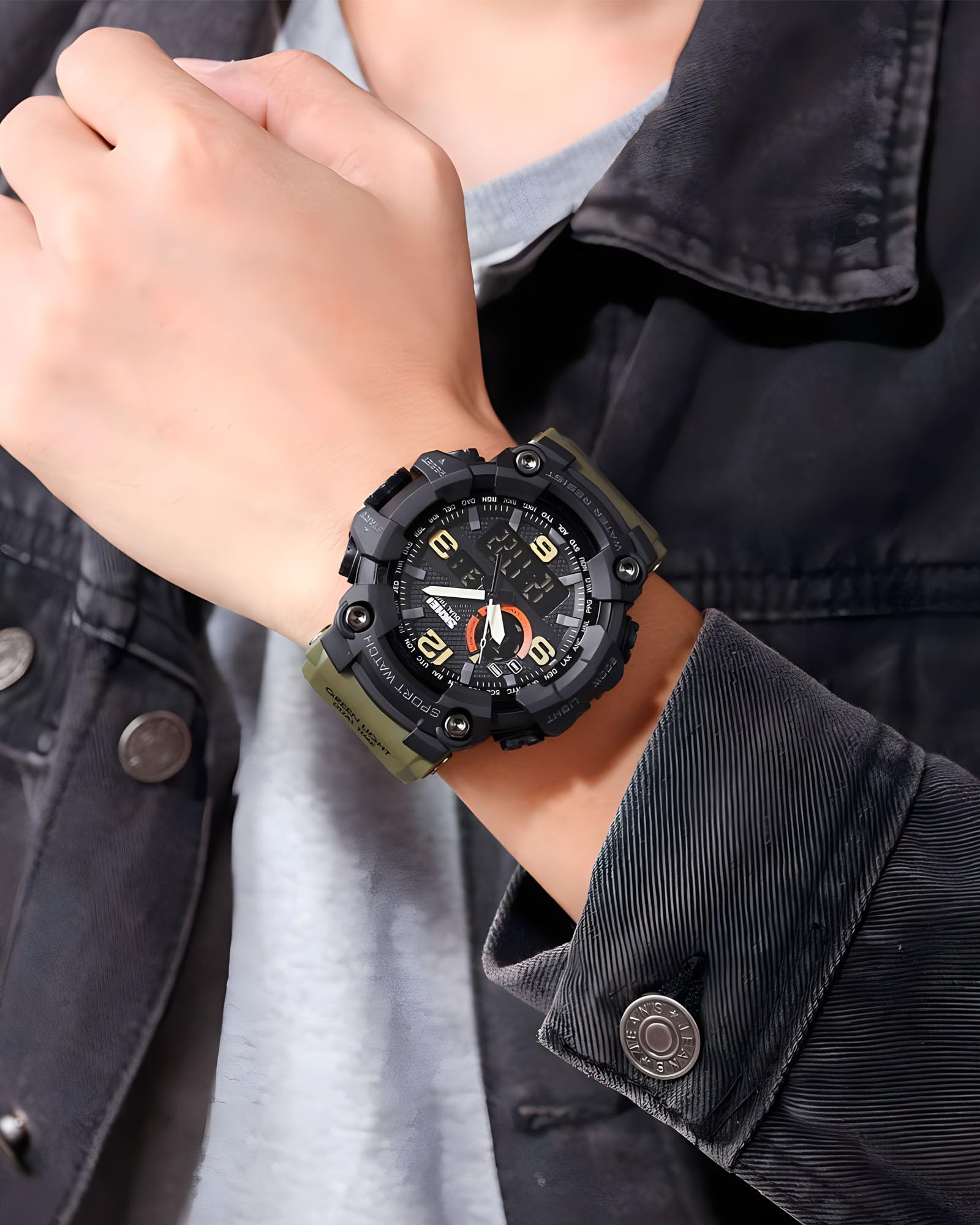 Foto 3 pulgar | Reloj Gosasa S-shock Sports Led Impermeable Para Hombre - Venta Internacional.