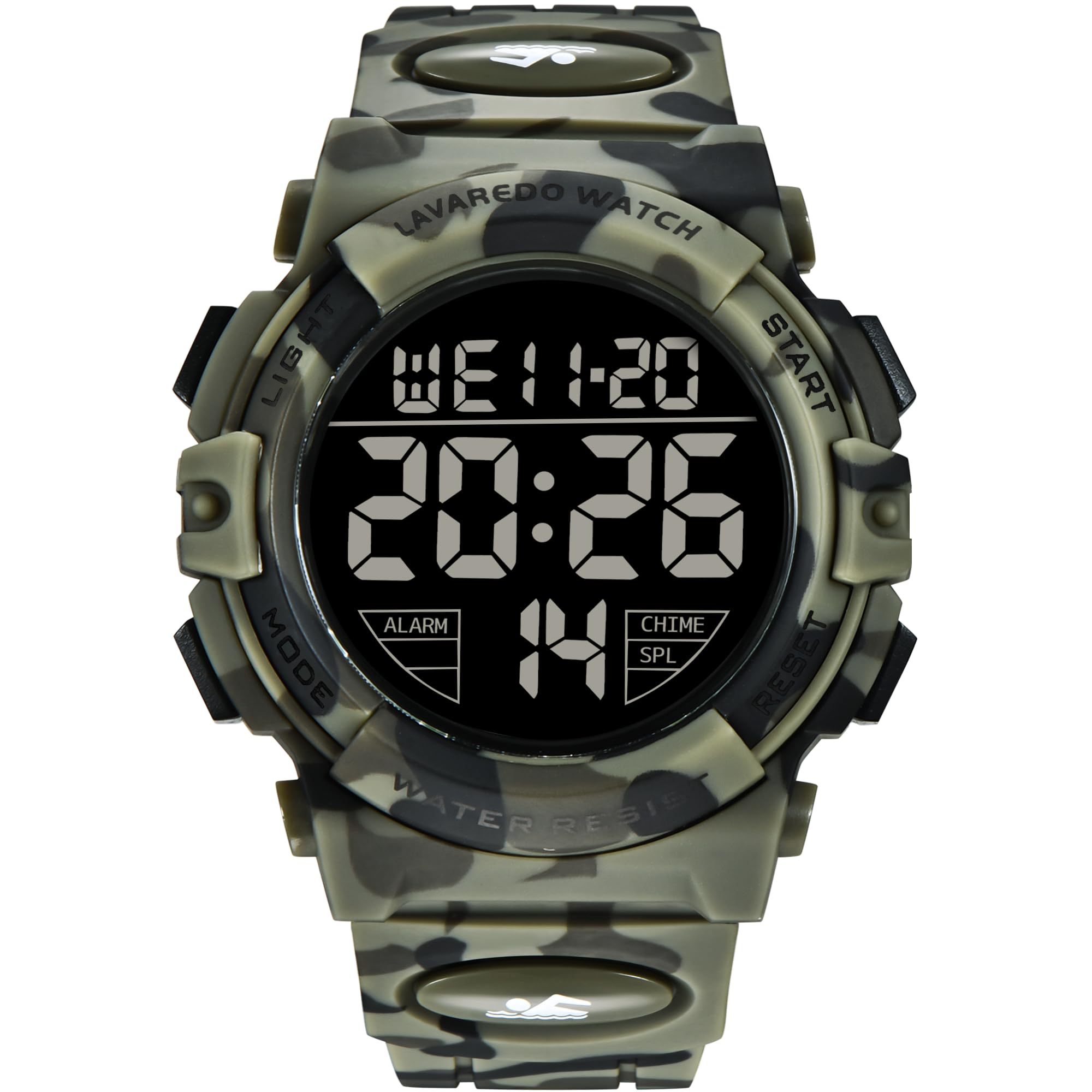 Reloj L Lavaredo Lavaredo Para Hombre, Digital, Deportivo, Impermeable - Venta Internacional.