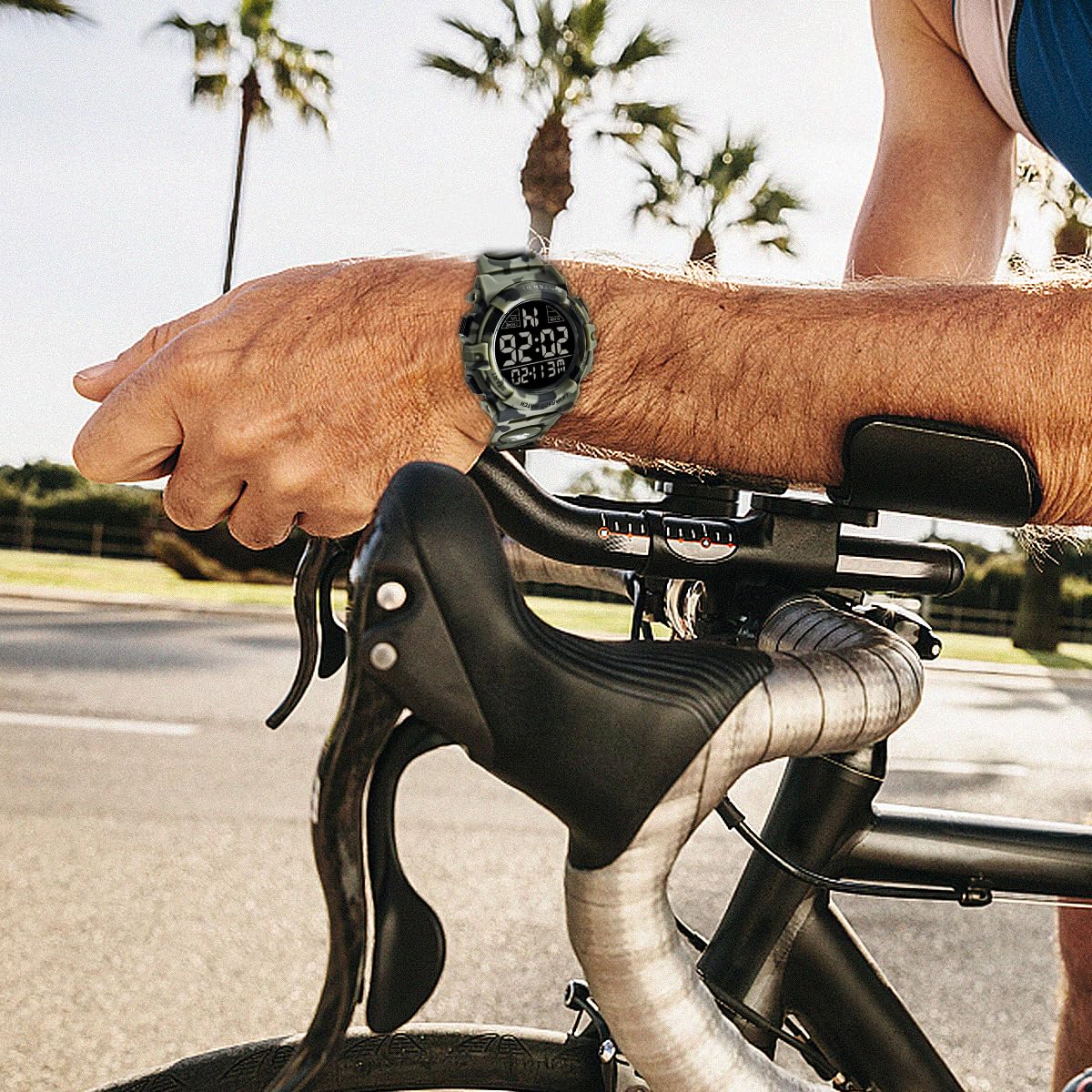 Foto 4 pulgar | Reloj L Lavaredo Lavaredo Para Hombre, Digital, Deportivo, Impermeable - Venta Internacional.