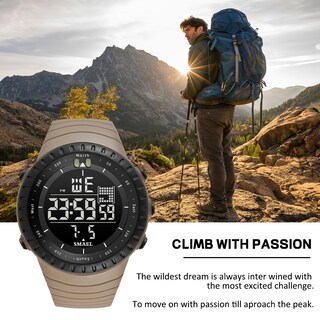 Foto 4 | Reloj L Lavaredo Cronógrafo Digital Para Hombre, Resistente Al Agua, 50 M - Venta Internacional.