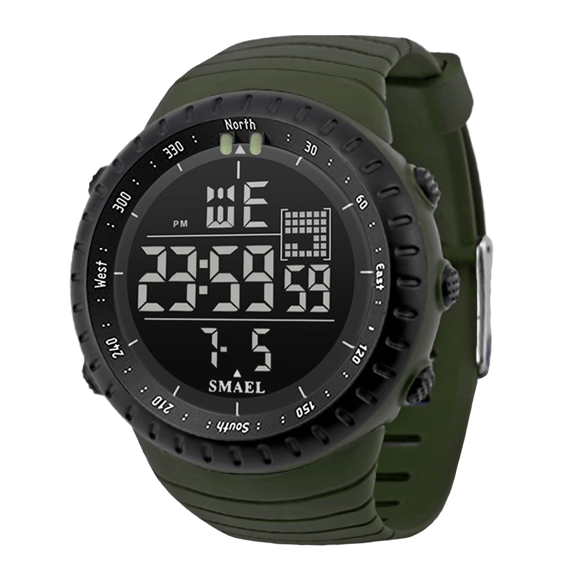 Reloj L Lavaredo Cronógrafo Digital Para Hombre, Resistente Al Agua, 50 M - Venta Internacional.