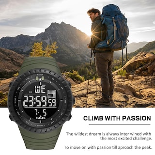 Foto 2 | Reloj L Lavaredo Cronógrafo Digital Para Hombre, Resistente Al Agua, 50 M - Venta Internacional.