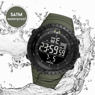 Foto 5 | Reloj L Lavaredo Cronógrafo Digital Para Hombre, Resistente Al Agua, 50 M - Venta Internacional.