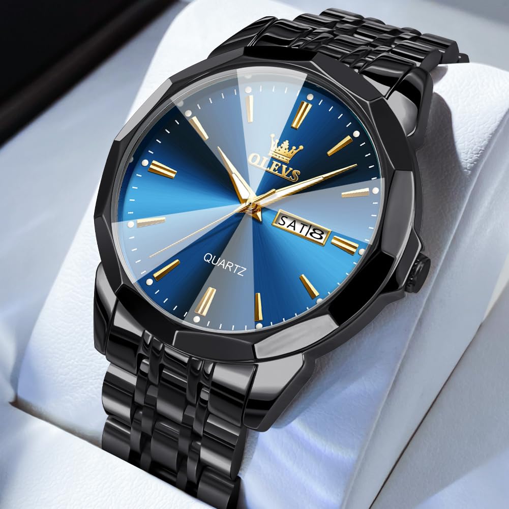 Foto 3 | Reloj Olevs Simple Business Dress Analog Quartz Para Hombre - Venta Internacional.