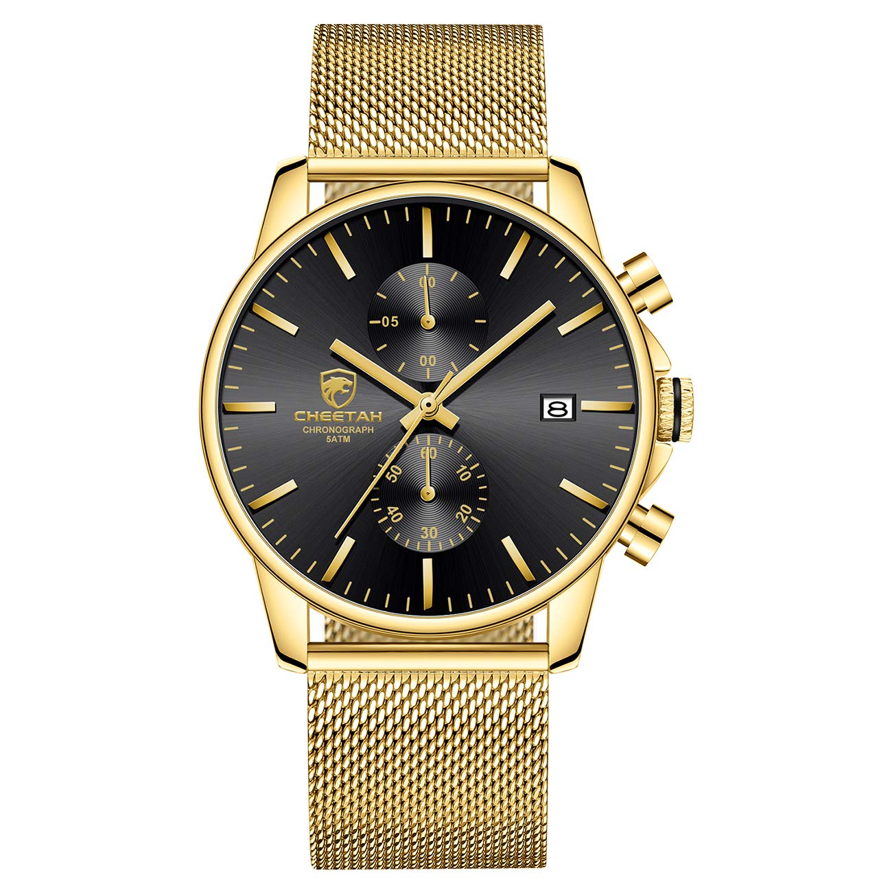 Foto 2 pulgar | Reloj Golden Hour Fashion Sleek Minimalist Para Hombre - Venta Internacional.