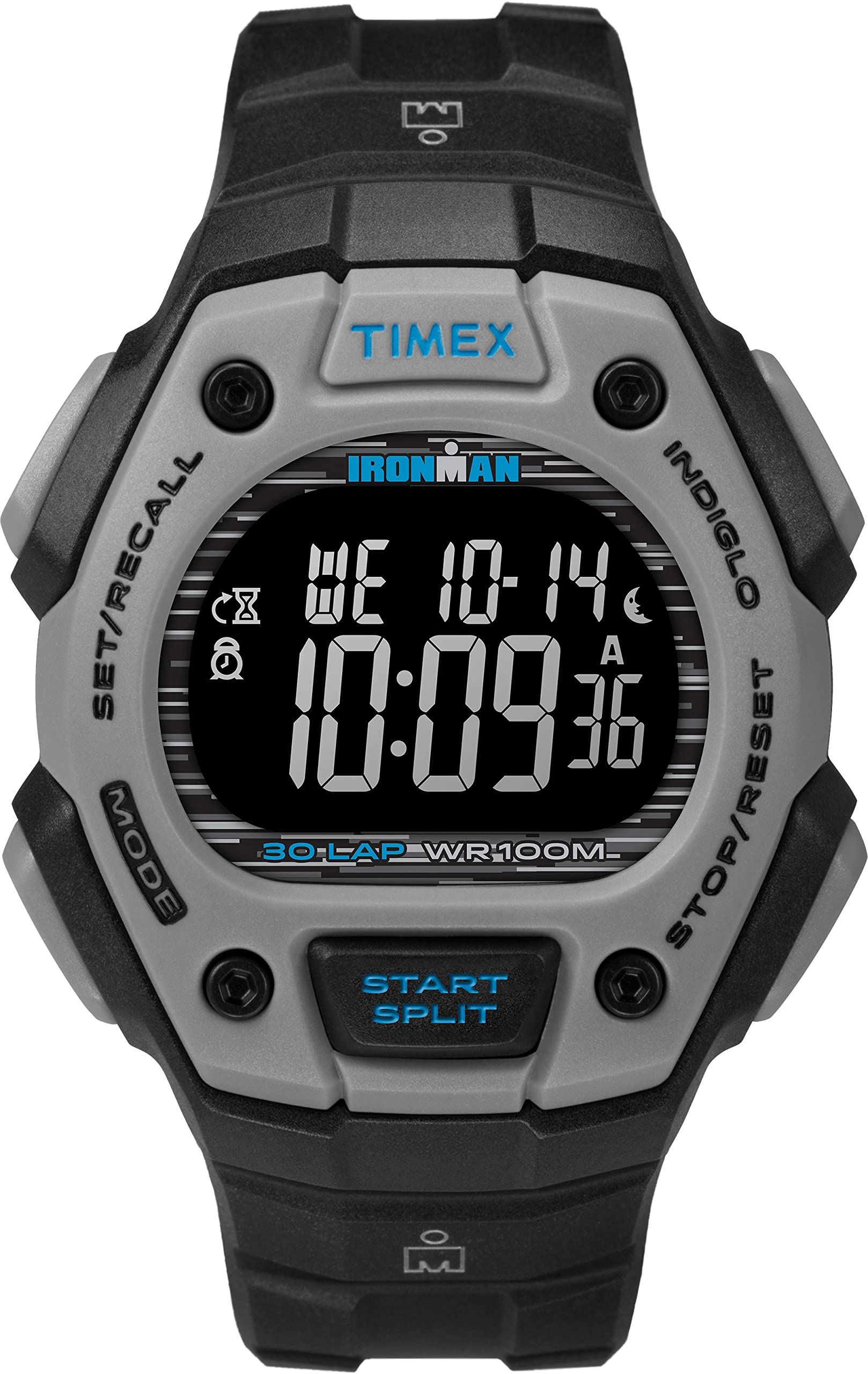 Foto 2 pulgar | Reloj Timex Ironman Classic 30 Con Caja De 38 Mm Y Correa De Resina Negra - Venta Internacional.