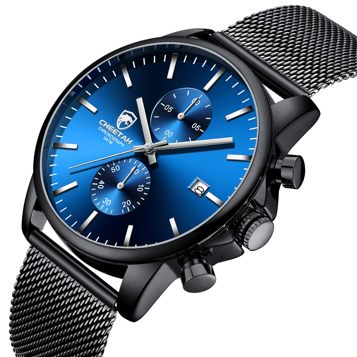 Foto 3 pulgar | Reloj Golden Hour Fashion Sport Quartz Para Hombre A Prueba De Agua - Venta Internacional.