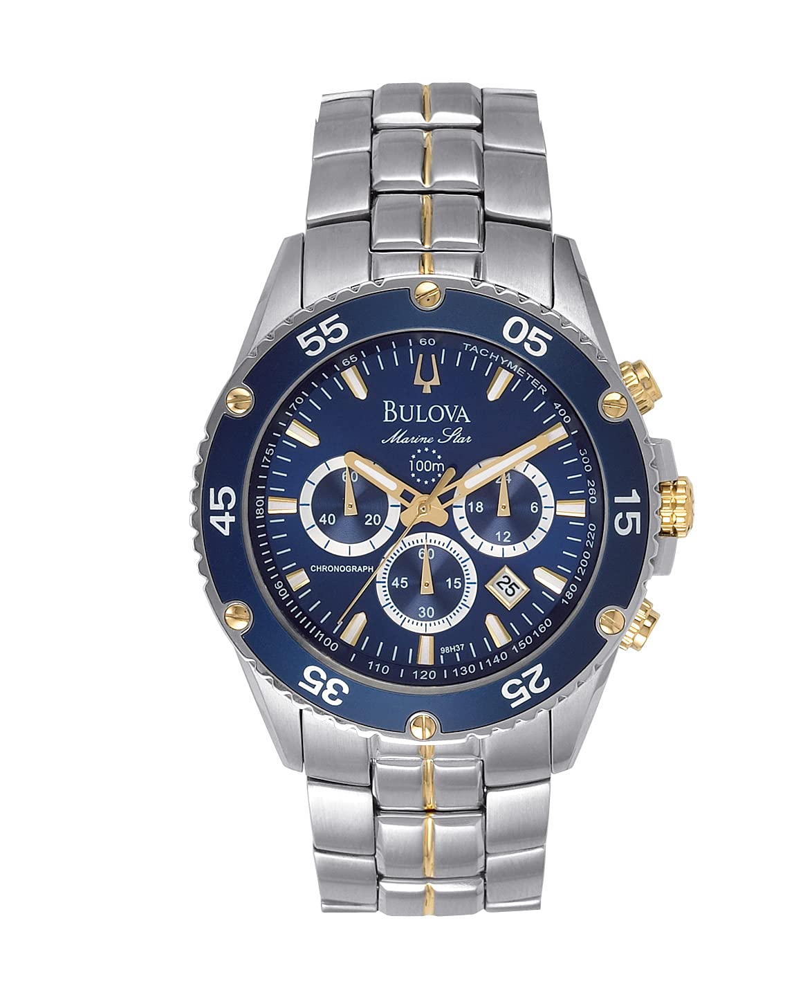 Foto 2 pulgar | Reloj Bulova Marine Star 98h37 Chronograph Para Hombre - Venta Internacional.