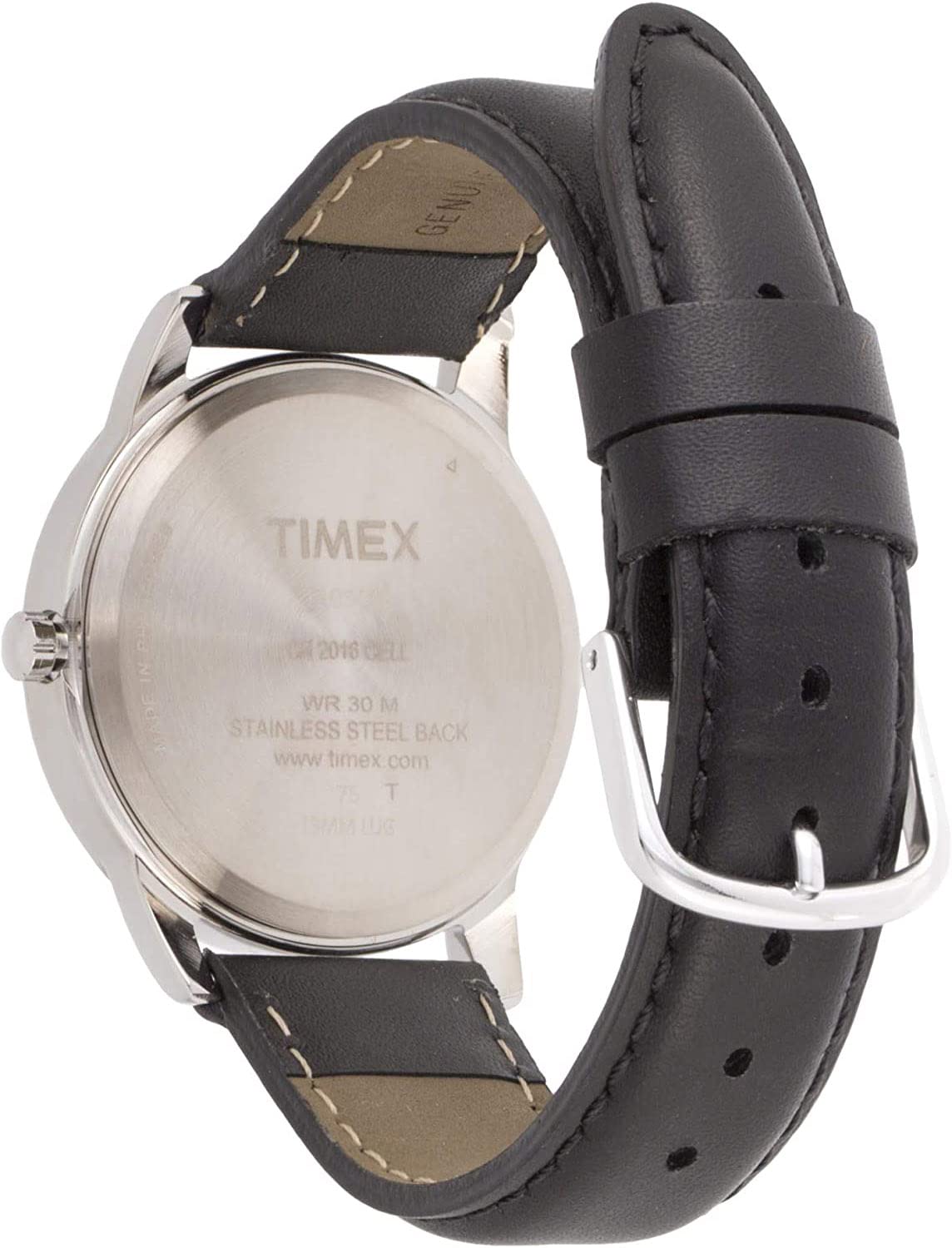 Foto 3 pulgar | Reloj Timex Easy Reader T205019j Para Hombre Con Piel Negra - Venta Internacional.
