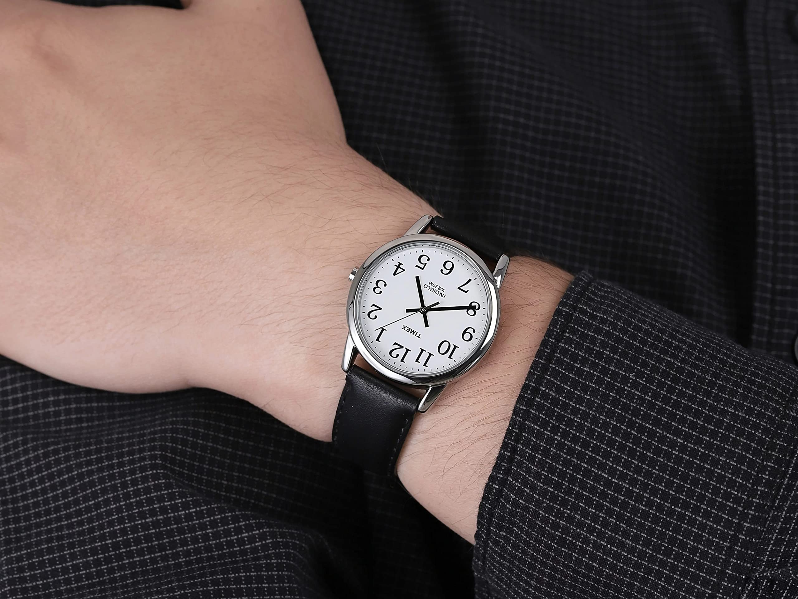 Foto 5 pulgar | Reloj Timex Easy Reader T205019j Para Hombre Con Piel Negra - Venta Internacional.