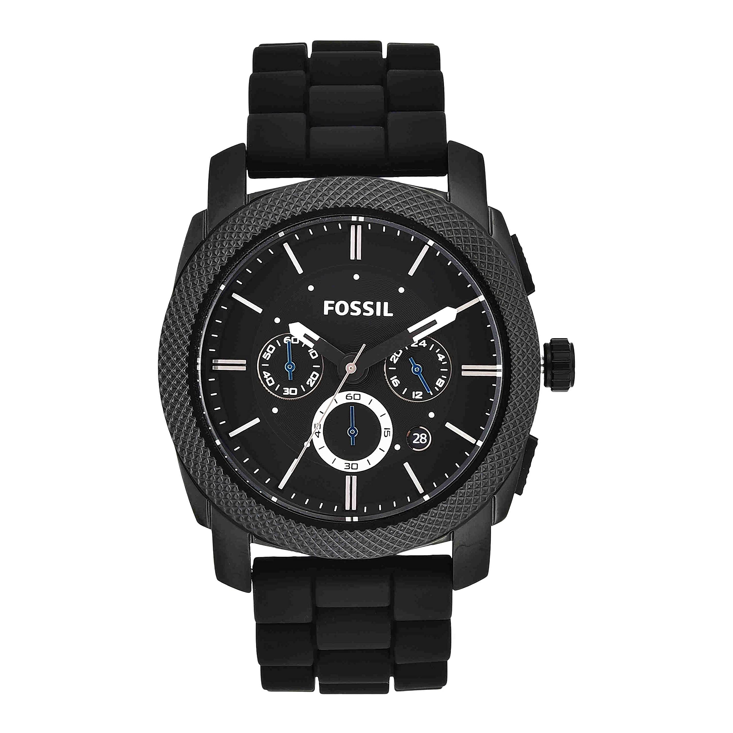 Foto 1 | Reloj Cronógrafo Fossil Machine Fs4487 Para Hombre, Negro - Venta Internacional.