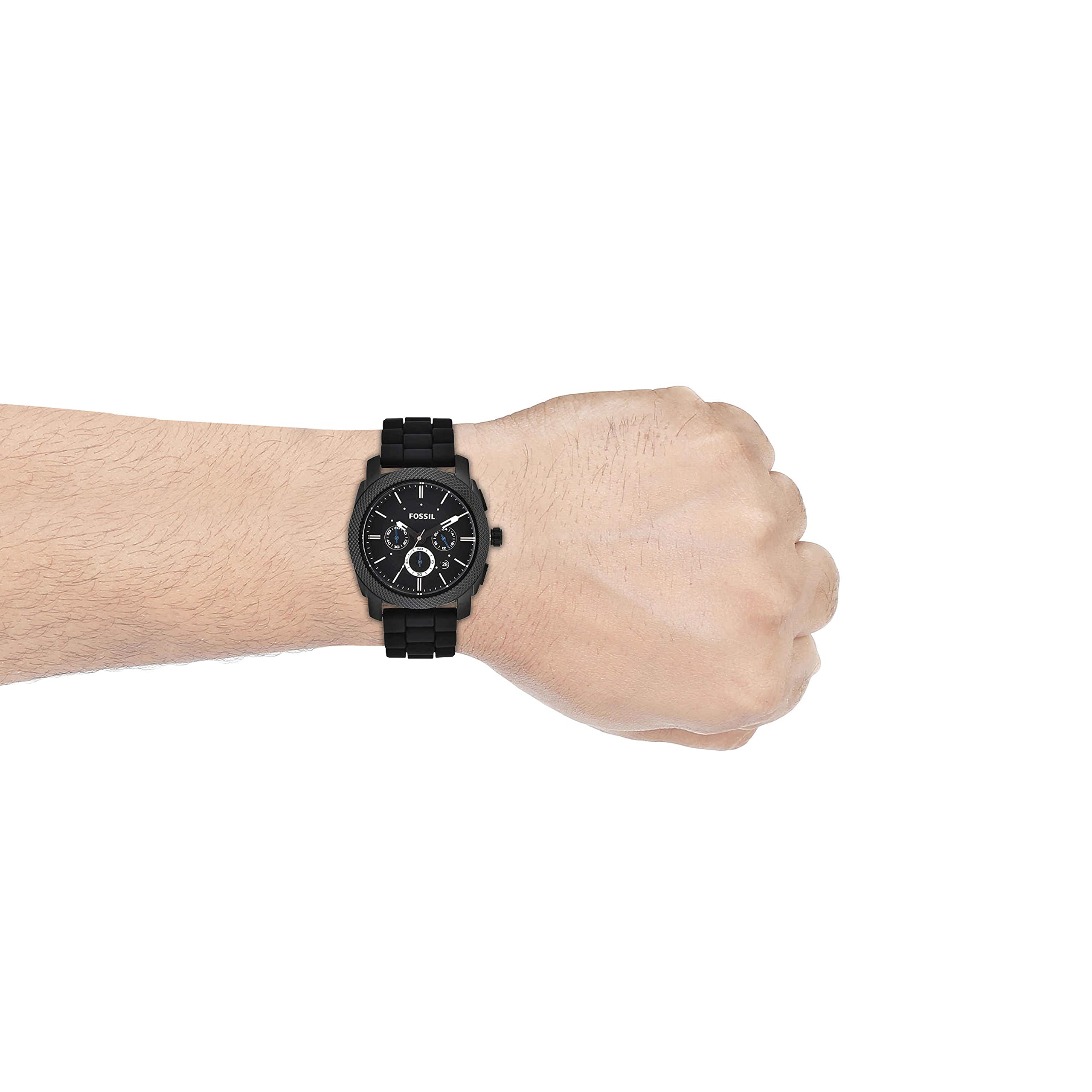 Foto 4 | Reloj Cronógrafo Fossil Machine Fs4487 Para Hombre, Negro - Venta Internacional.