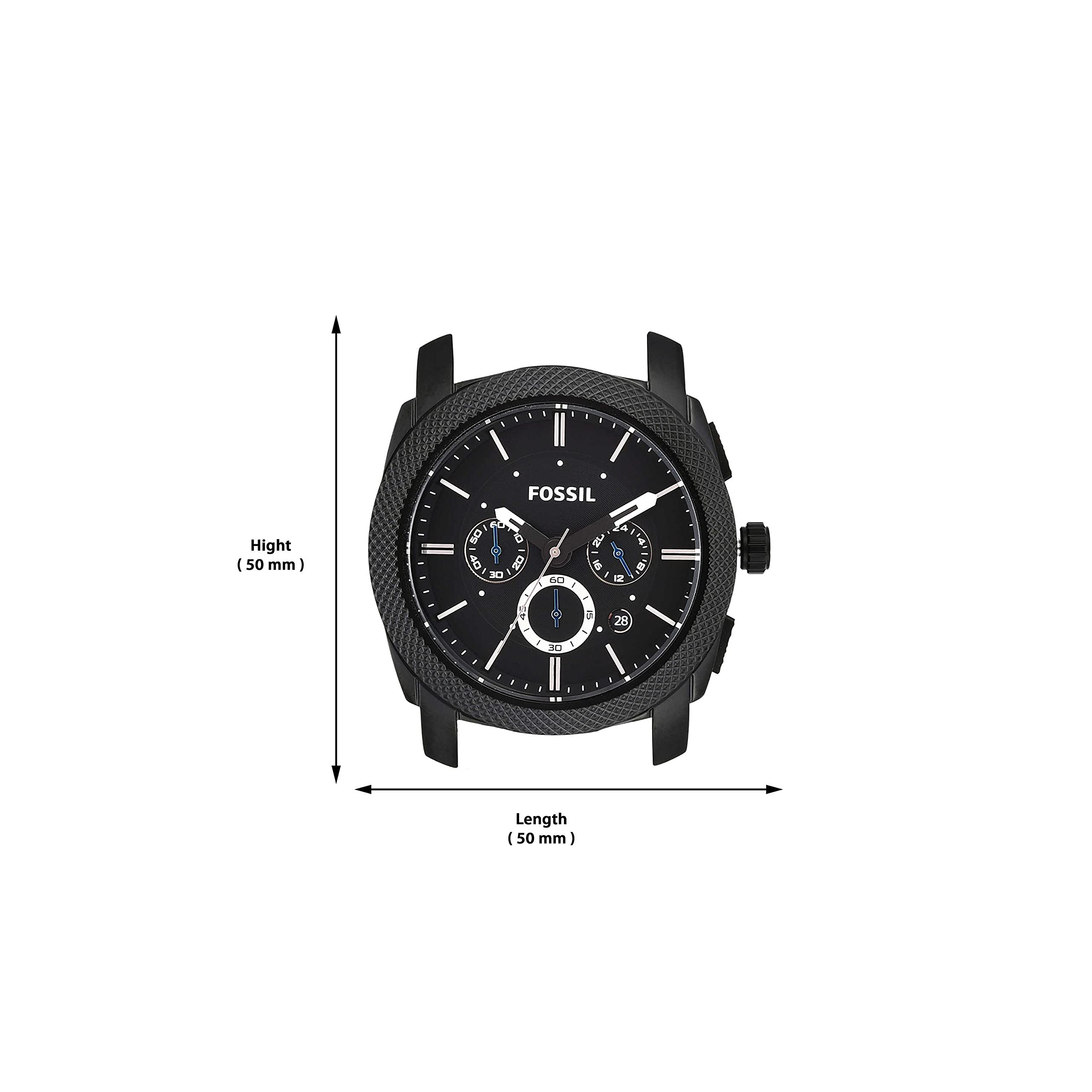 Foto 5 | Reloj Cronógrafo Fossil Machine Fs4487 Para Hombre, Negro - Venta Internacional.