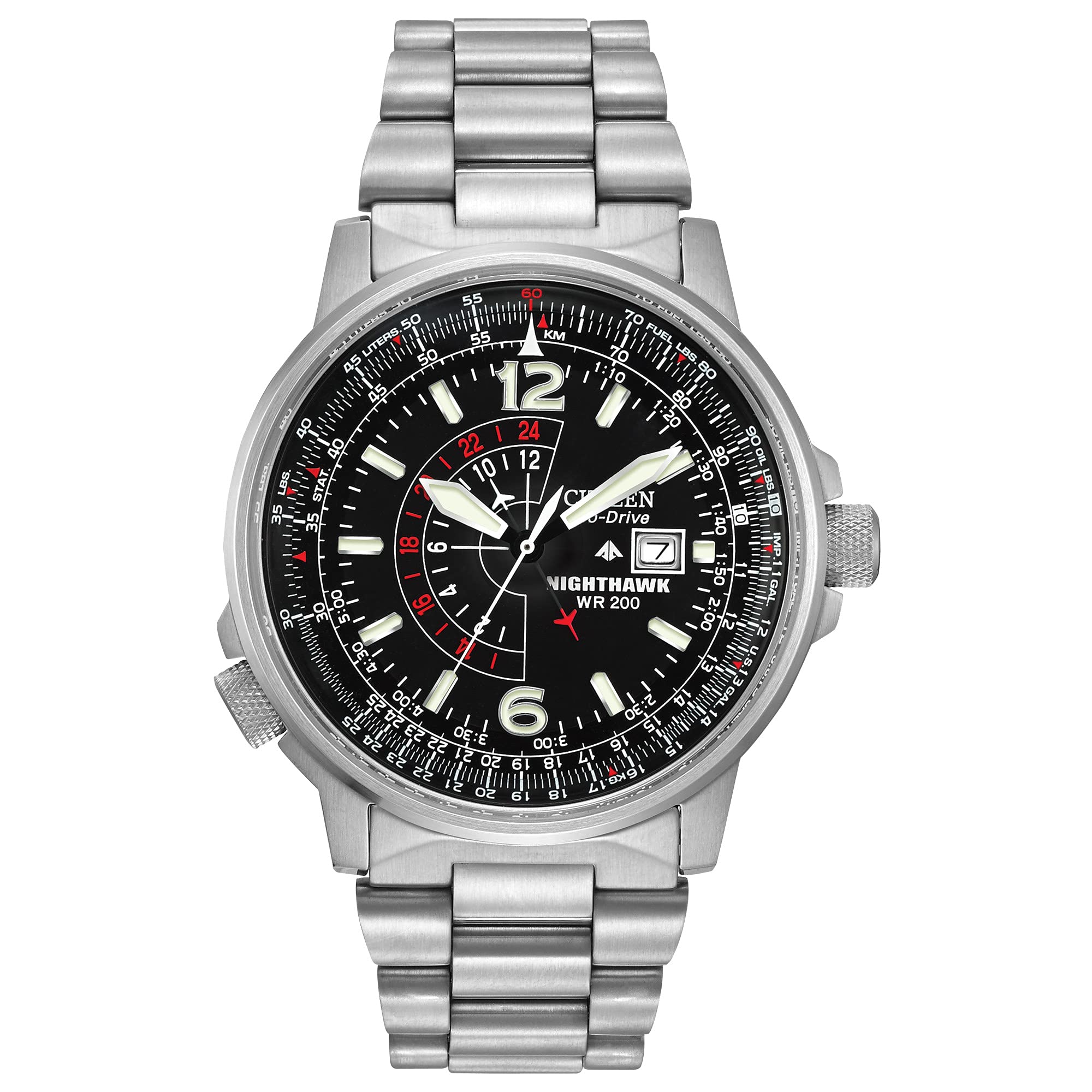 Foto 2 pulgar | Reloj Citizen Eco-drive Promaster Air Nighthawk Bj7000-52e Para Hombre - Venta Internacional.