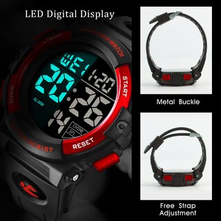 Foto 3 | Reloj L Lavaredo Digital Sports, Cronógrafo Impermeable Para Hombre - Venta Internacional.