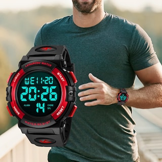 Foto 6 | Reloj L Lavaredo Digital Sports, Cronógrafo Impermeable Para Hombre - Venta Internacional.