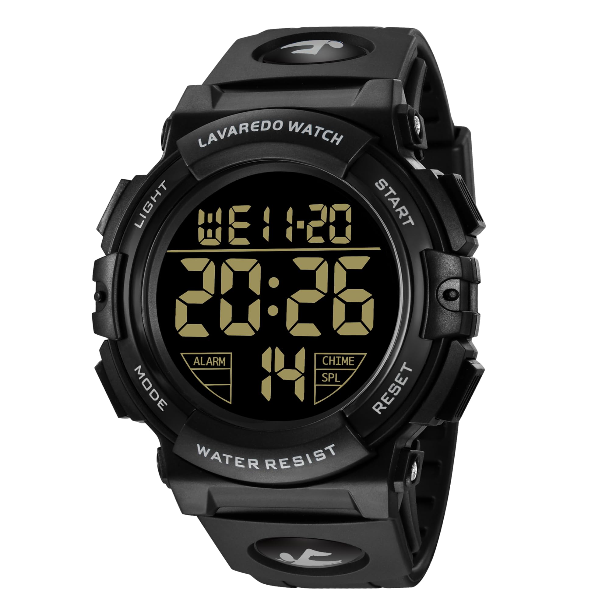 Reloj L Lavaredo Lavaredo Para Hombre, Digital, Deportivo, Impermeable - Venta Internacional.