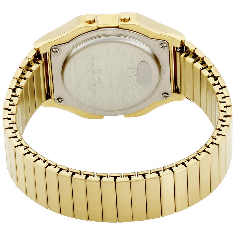 Foto 4 pulgar | Reloj Timex Classic Digital De Acero Inoxidable En Tono Dorado Para Hombre - Venta Internacional.