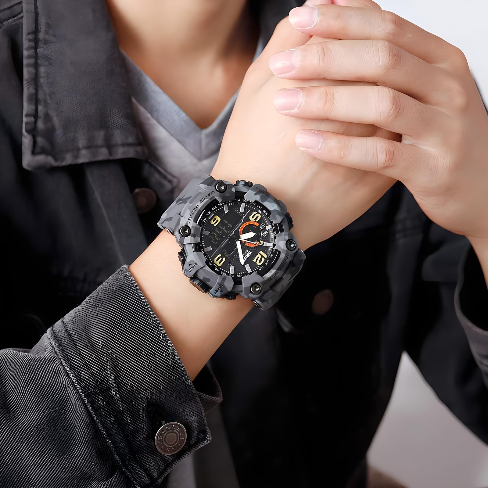 Foto 2 | Reloj Gosasa S-shock Sports Led Impermeable Para Hombre - Venta Internacional.