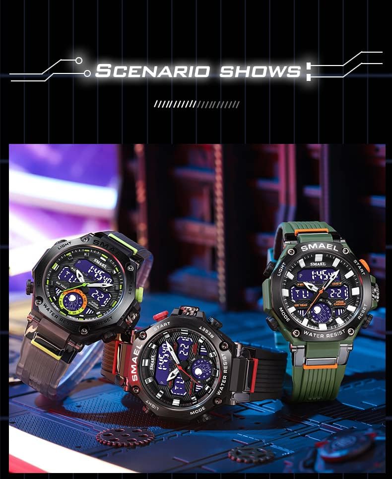 Foto 3 pulgar | Reloj Gosasa S-shock Military Multifunción Para Hombre - Venta Internacional.