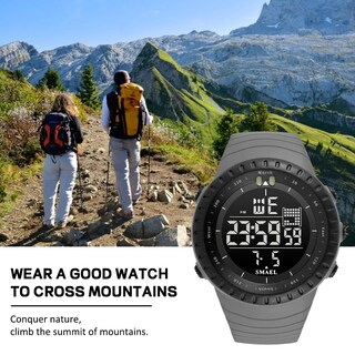 Foto 4 | Reloj L Lavaredo Digital Para Hombre Resistente Al Agua Con Cronógrafo - Venta Internacional.