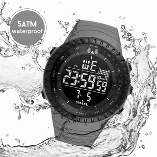 Foto 6 | Reloj L Lavaredo Digital Para Hombre Resistente Al Agua Con Cronógrafo - Venta Internacional.