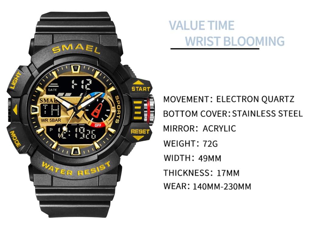 Foto 5 pulgar | Reloj Gosasa S-shock Militar Multifunción Led Para Hombre - Venta Internacional.