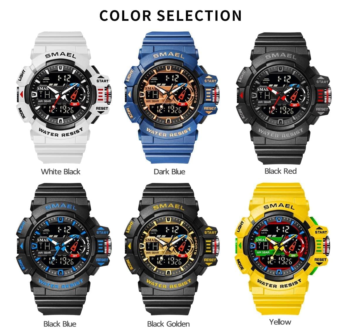 Foto 7 pulgar | Reloj Gosasa S-shock Militar Multifunción Led Para Hombre - Venta Internacional.