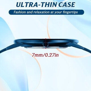 Foto 3 | Reloj Fizili Ultrafino Minimalista Impermeable Para Hombre Con Piel - Venta Internacional.