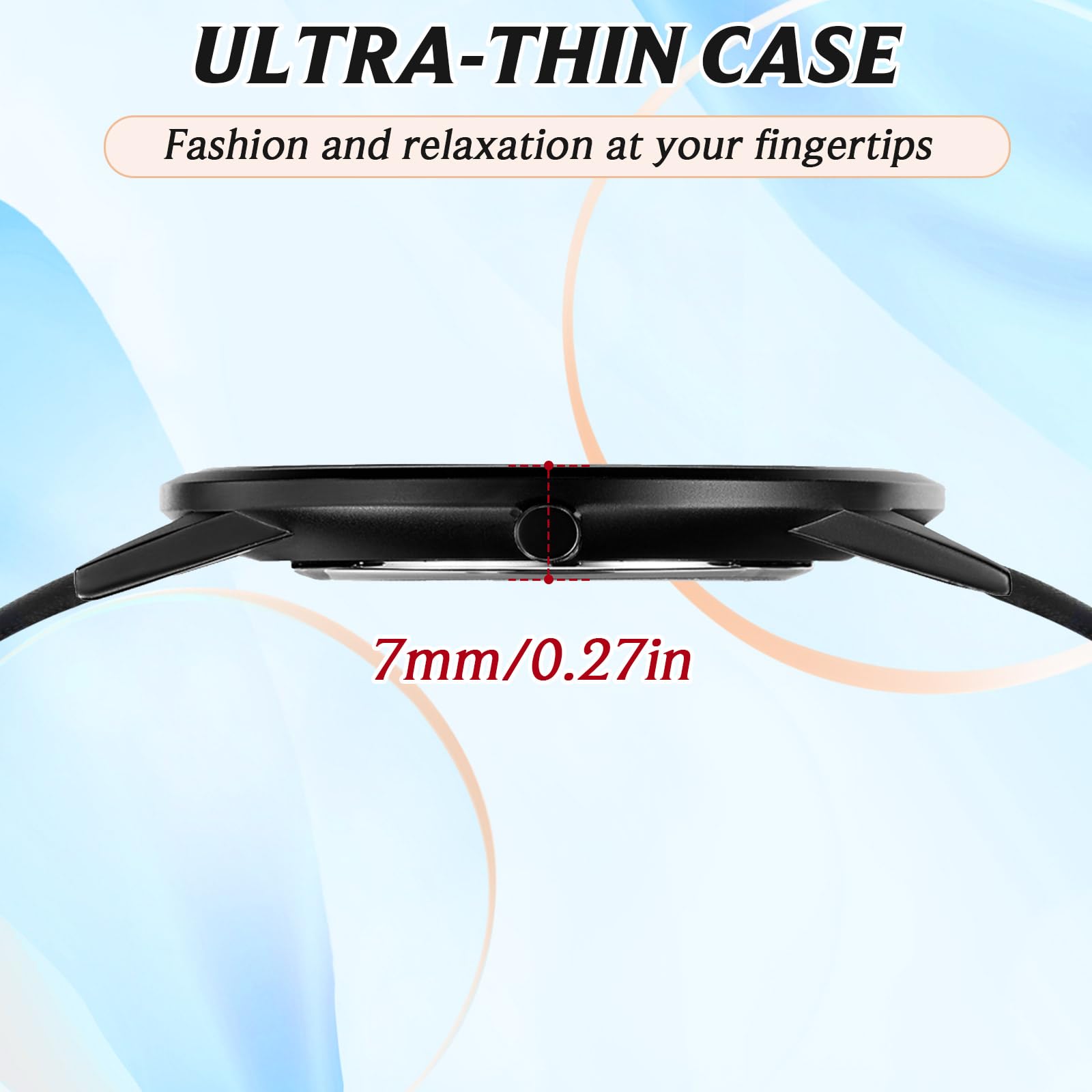 Foto 7 pulgar | Reloj Fizili, Ultradelgado Y Minimalista, Impermeable Para Hombre - Venta Internacional.