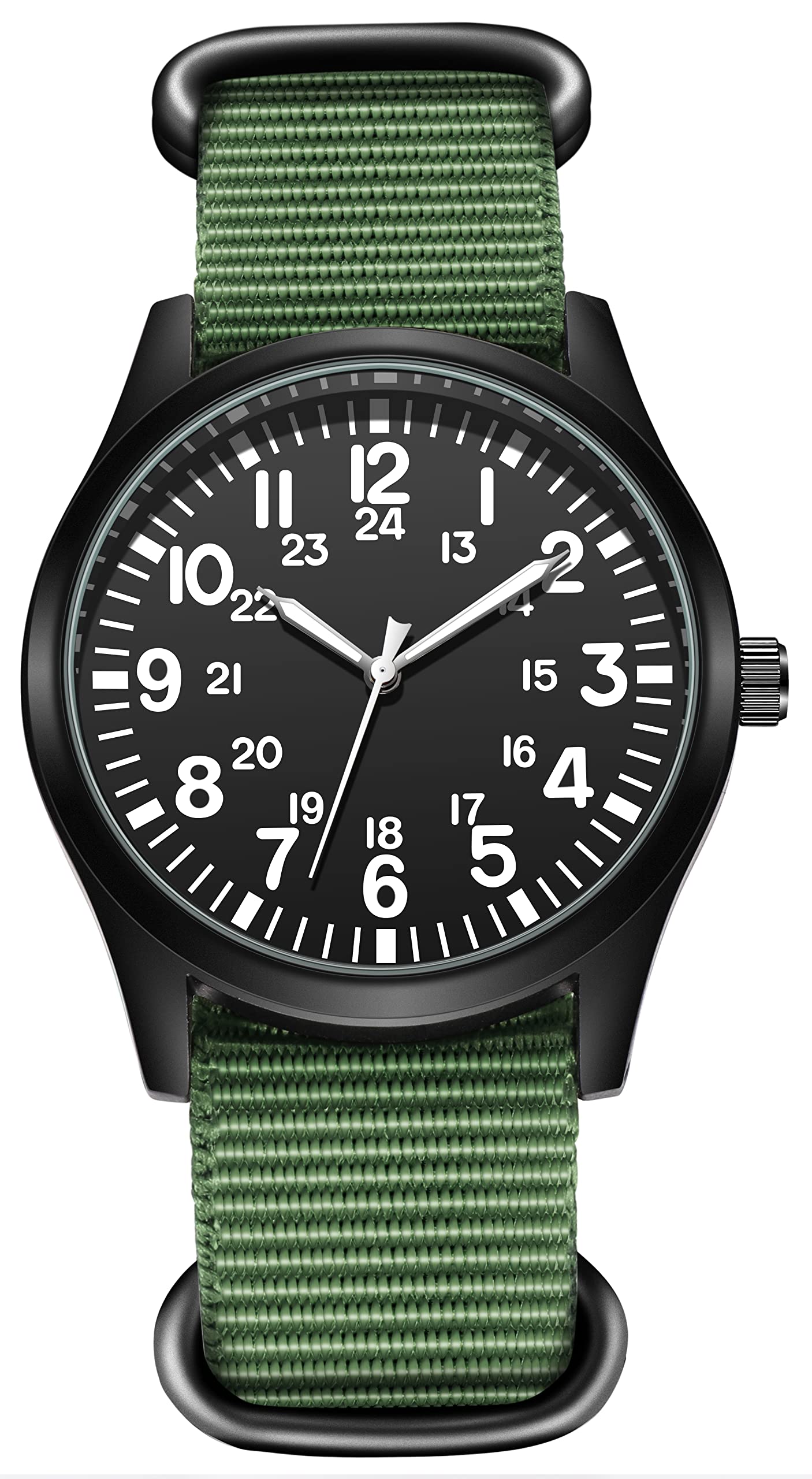 Foto 2 pulgar | Reloj Gosasa Military Sport, Correa Unisex De Nailon Impermeable Hasta 30 M - Venta Internacional.