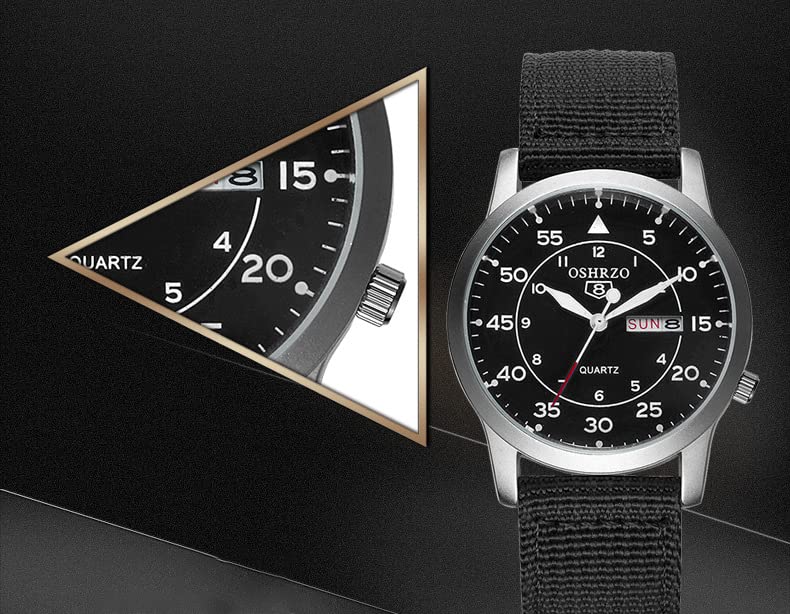 Foto 4 pulgar | Reloj Gosasa Military Sport Con Correa De Nailon Impermeable Unisex - Venta Internacional.