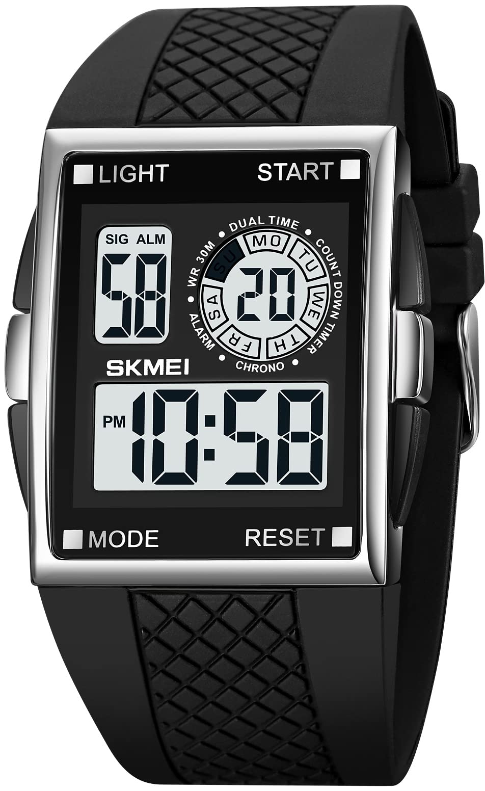 Foto 4 pulgar | Reloj Gosasa Para Hombre, Deportivo, Digital, Militar, Led, Resistente Al Agua - Venta Internacional.